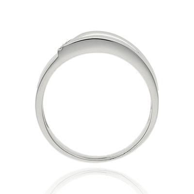 Frank Trautz fehér arany gyűrű 52-es méret (1-07242-52-0008/52)